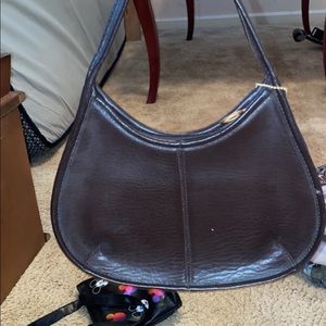 Vintage coach mini leather purse